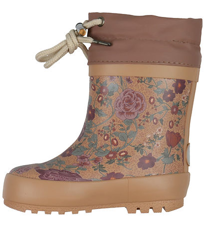 Wheat Thermo Boots - Print - Rose Down Flowers