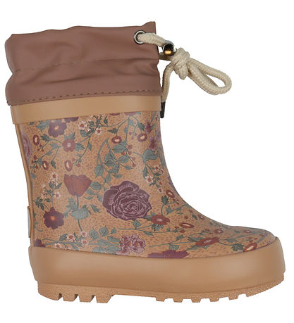 Wheat Thermo Boots - Print - Rose Down Flowers
