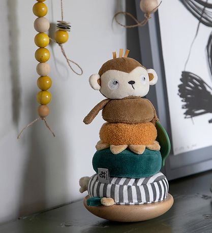 Sebra Tumbling & Stacking Toys - Monkey Maci