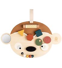 Sebra Activity Toy - Wood - Maci the monkey