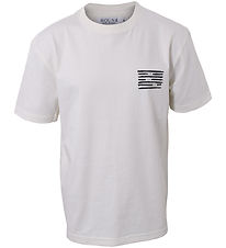 Hound Stuttermabolur - Off White