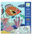 Djeco Litakort - 4 Stk. - Under The Sea