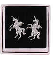 MillaVanilla Earrings - Unicorn - Silver/Pink
