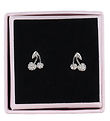 MillaVanilla Earrings - Cherry Bling - Silver