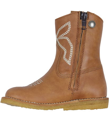 Angulus Boots - Cowboy - Tan