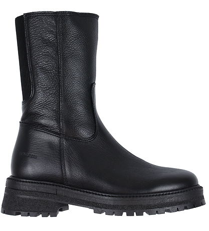 Angulus Kängor - Mid-Klippning - Black