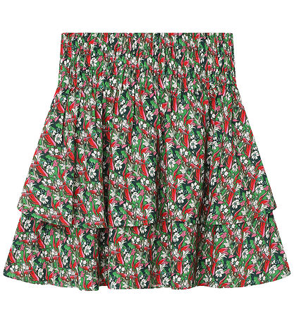 Zadig & Voltaire Skirt - Lime w. Flowers