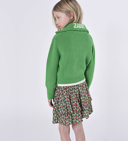 Zadig & Voltaire Skirt - Lime w. Flowers
