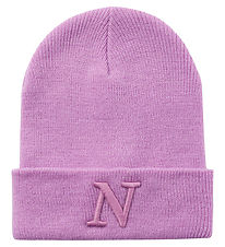 Bonnet Name It - Tricoté - Noos - NknMalik - Violet Tulle