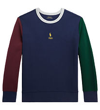 Blouse Polo Ralph Lauren - Marine av. Bordeaux/Vert Foncé