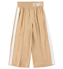Pantalon Emporio Armani - Beige av. Blanc