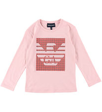 Blouse Emporio Armani - Rose/Rouge av. Paillettes