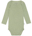 GoBabyGo Bodysuit l/s - Hazel - Leaf