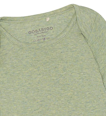 GoBabyGo Bodysuit l/s - Hazel - Leaf