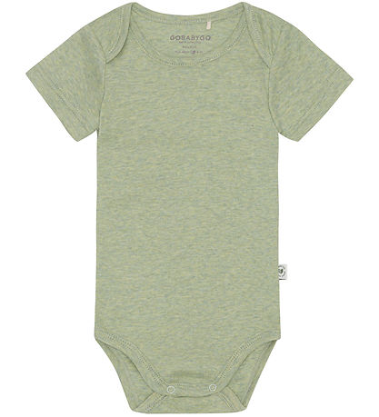 GoBabyGo Bodysuit s/s - Hazel - Leaf