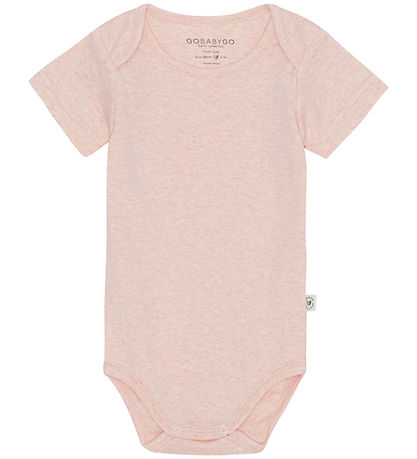 GoBabyGo Bodysuit s/s - Hazel - Rose