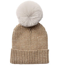 Bonnet Petit by Sofie Schnoor - Rib - Tricoté - Camel av. Brilla