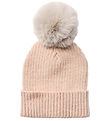 Petit by Sofie Schnoor Húfa - Rib - Prjónað - Light Rose M. Glim