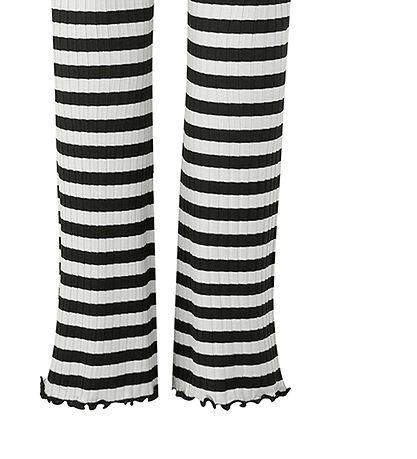 Leggings Mads Nørgaard - Lala - Black/Vanilla Ice