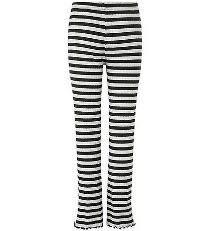 Leggings Mads Nørgaard - Lala - Black/Vanilla Ice