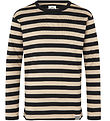 Mads Nørgaard Blouse - Talika Top - Black/Vanilla Ice