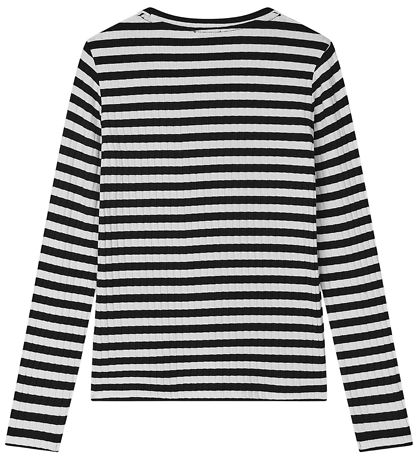 Mads Nørgaard Blouse - Talika Top - Black/Vanilla Ice