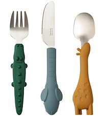 Liewood Cutlery - Tove Cutlery Set - Golden Caramel Mix
