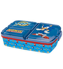 Sonic Broodtrommel m. 3 Rum - 18x13 cm - Sonic