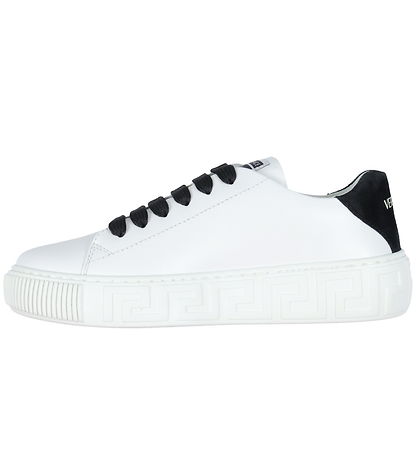 Versace Shoe - La Greca Calf - White