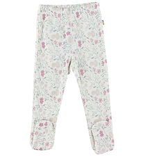 Joha Leggings - Uld/Bambus - Off White