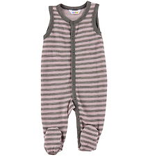 Joha Romper - Wool - Grey/Pink