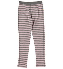 Joha Leggings - Uld - Rosa/Grå