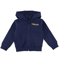 Versace Cardigan - Dökkblátt M. Gull
