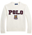 Polo Ralph Lauren Blússa - Prjónað - Fílabeinshvítt M. Polo