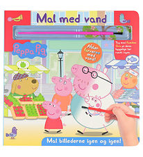 Alvilda Colouring Book - Paint With Water - Peppa Pig