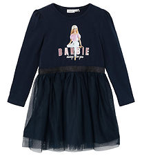 Name It Kjóll - NmfJetinna Barbie - Dark Sapphire