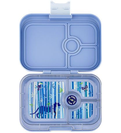 Yumbox Lunchbox w. 4 Rum - Bento Panino - Hazy Blue/Panther