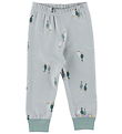 Joha Leggings - ull/Bómull - Dusty Grænt M. Gæsir