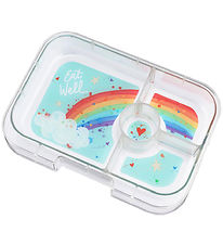 Yumbox Insert tray w. 4 Compartments - Tapas - Rainbow