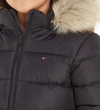 Tommy Hilfiger Dúnúlpa - Essential Down - Svart