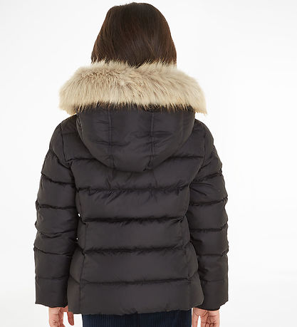 Tommy Hilfiger Dúnúlpa - Essential Down - Svart