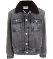 Calvin Klein Denim Jacket w. Lining - Visual Grey
