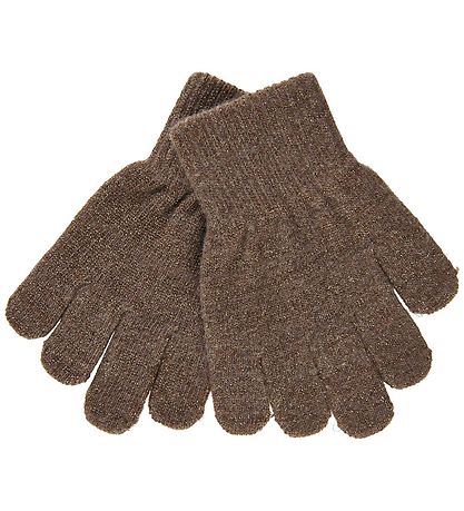 Mikk-Line Gloves - Wool/Polyamide - 3-Pack - Dark Mint/Slate Bla