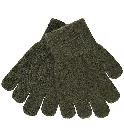 Mikk-Line Gloves - Wool/Polyamide - 3-Pack - Beech/Slate Black/E