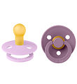 BIBS Colour Nappar - 2-pack - Stl. 1 - Rund - Violet Sky/Mauve