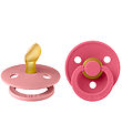 BIBS Colour Pacifiers - 2-Pack - Size 1 - Anatomical - Dusty Pin