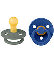 BIBS Colour Schnuller - 2er-Pack - Gr. 1 - Rund - Kiefer/Kornblu