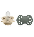 BIBS Infinity Pacifiers - 2-Pack - Size 1 - Symmetrical - Vanill