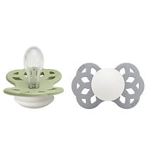BIBS Infinity Glowing Pacifiers - 2-Pack - Size 1 - Symmetrical 