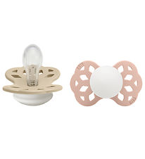 BIBS Infinity Glowing Pacifiers - 2-Pack - Size 1 - Symmetrical 